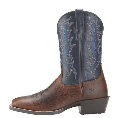 Ariat Sport Outfitter Kahverengi / Lacivert Western Csizma Erkek (28989-601)